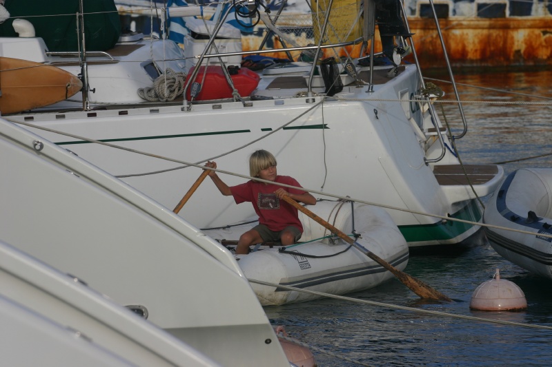 The only way to travel around the harbor.