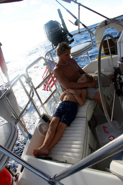 A quiet moment on the ocean