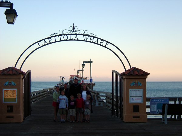 Martins & Elstes on Capitola Pier