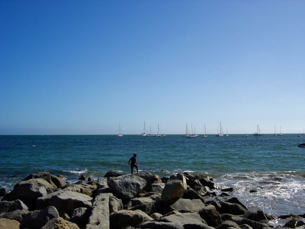 rock climbing capitola style