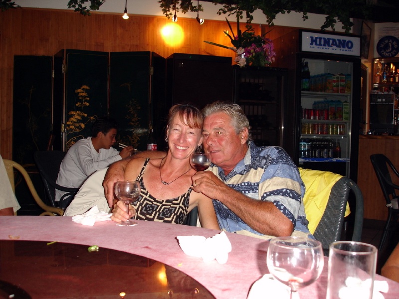 Pals from Sarabi, Karen and Barry.