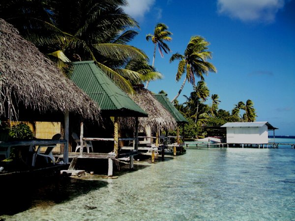 Small pension (rooms) to rent on the island, waters edge.